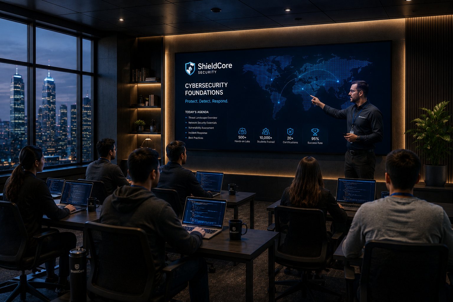 ShieldCore Academy Live Classroom